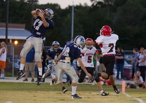 William Blount Middle's ? makes one of the plays of the game with this second half interception.