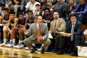 Wes Lambert, pictured here as an assistant coach at Blackman, was named boys basketball coach at Nolensville High this spring.