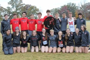 The Maryville girls and boys  cross country teams both qualified for the state meet in the same year for the first time this season.
